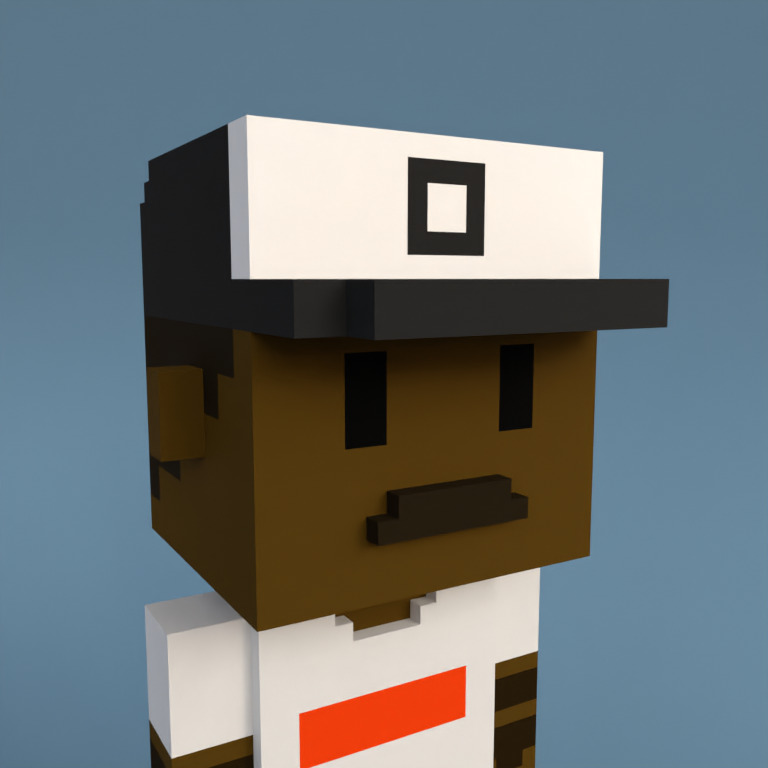 Meebit #9298 — Portrait