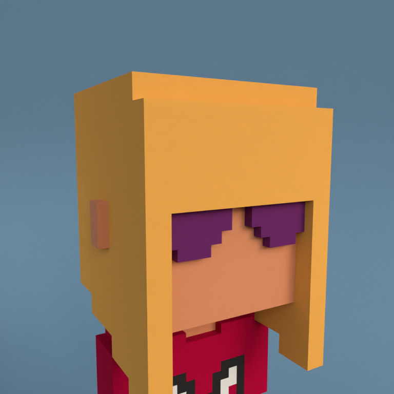 Meebit #9300 — Portrait
