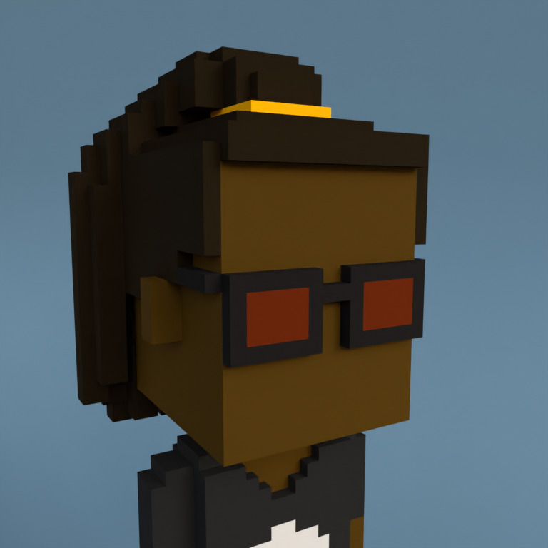 Meebit #9301 — Portrait