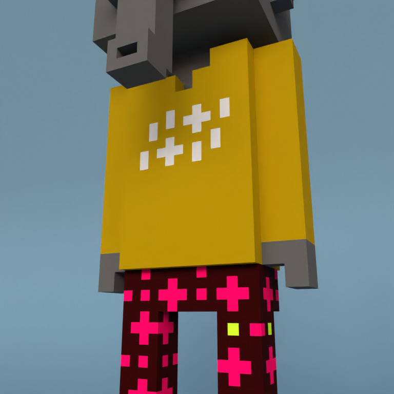 Meebit #9302 — Outfit