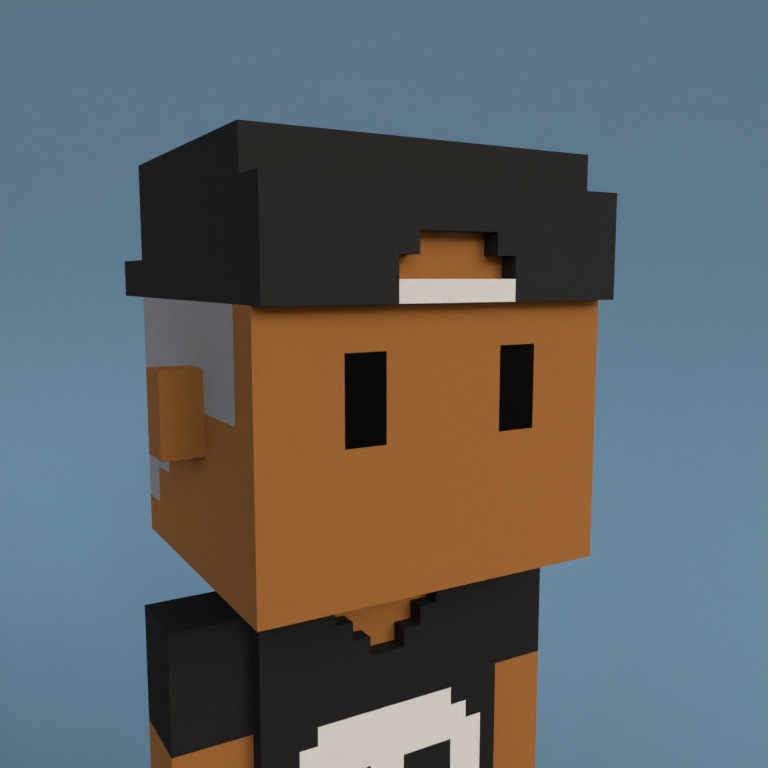 Meebit #9303 — Portrait