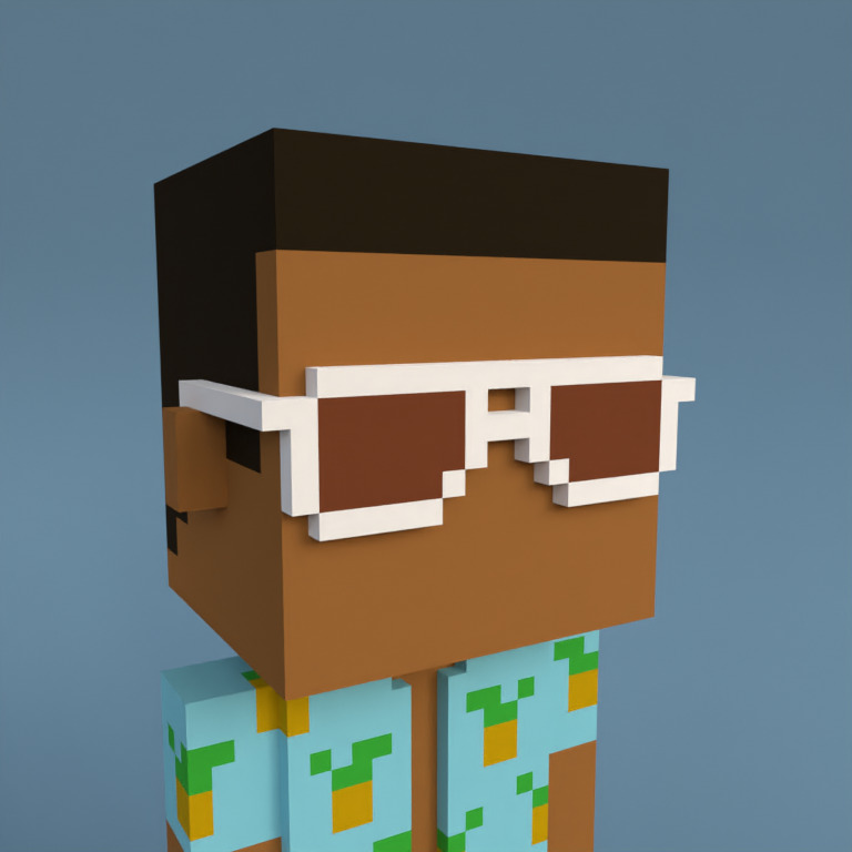 Meebit #9304 — Portrait