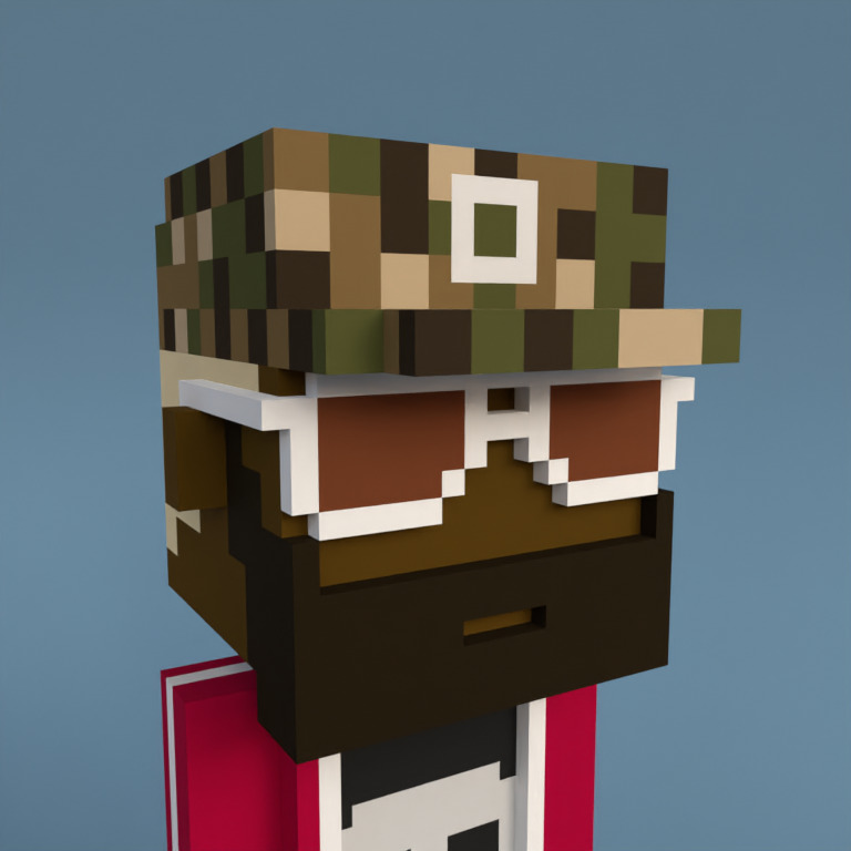 Meebit #9305 — Portrait