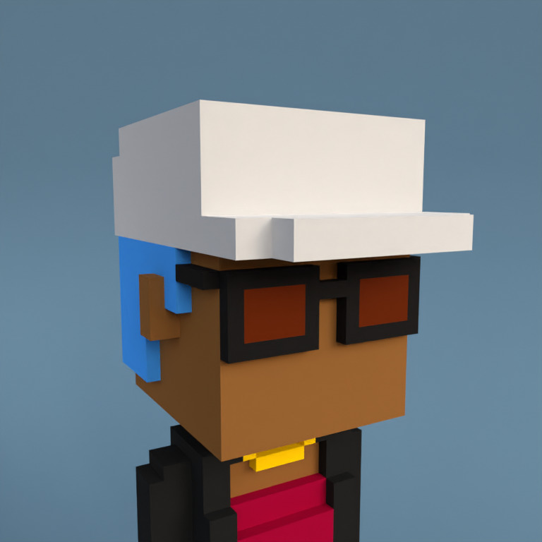 Meebit #9306 — Portrait