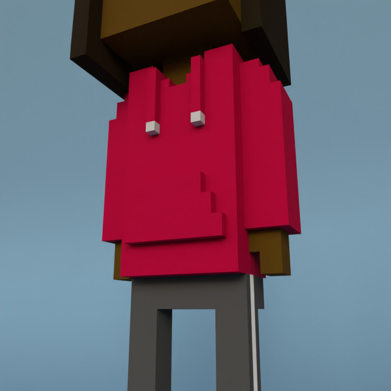 Meebit #9307 — Outfit