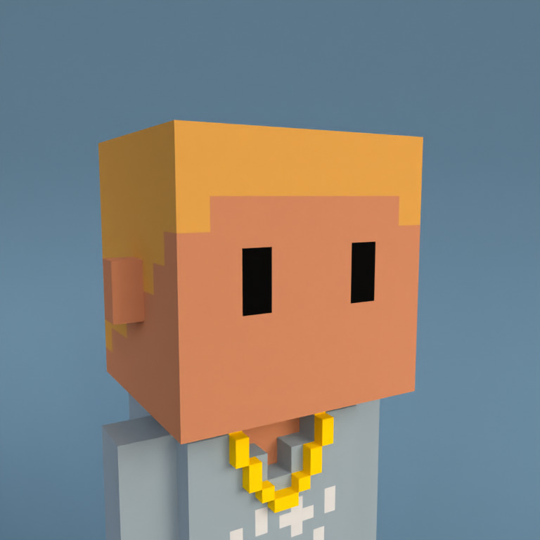 Meebit #9308 — Portrait
