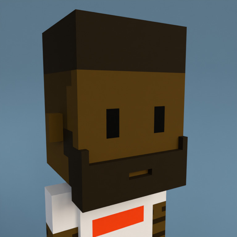 Meebit #9310 — Portrait