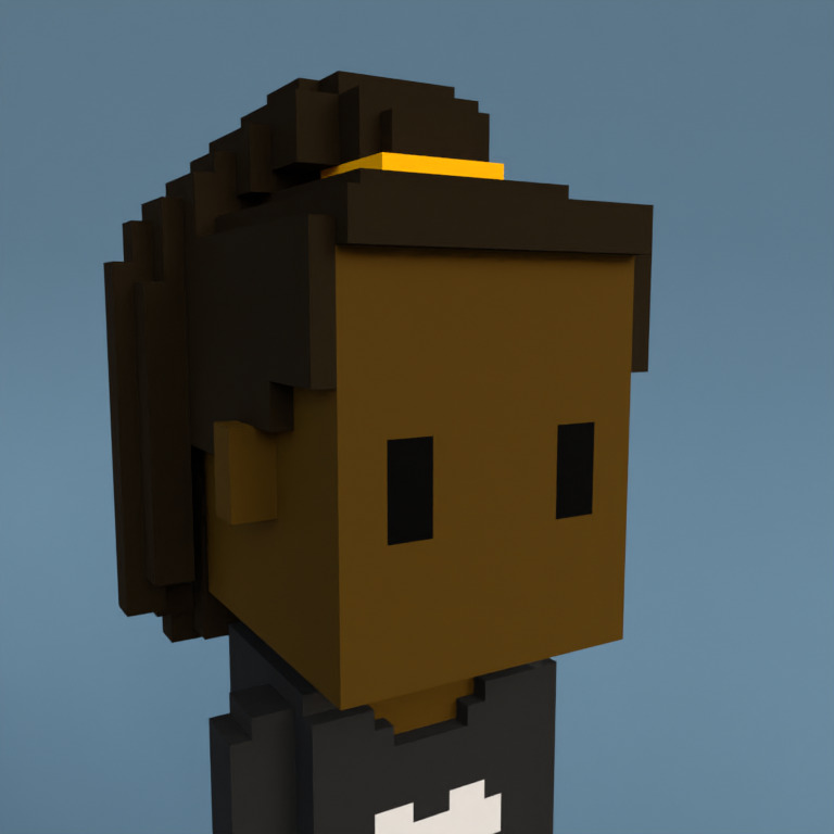 Meebit #9312 — Portrait