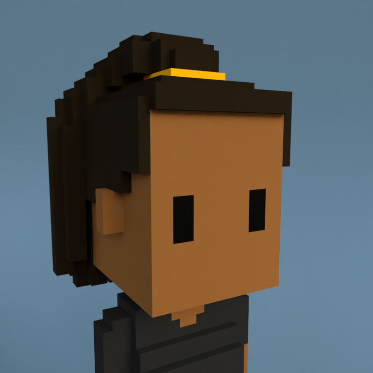 Meebit #9313 — Portrait