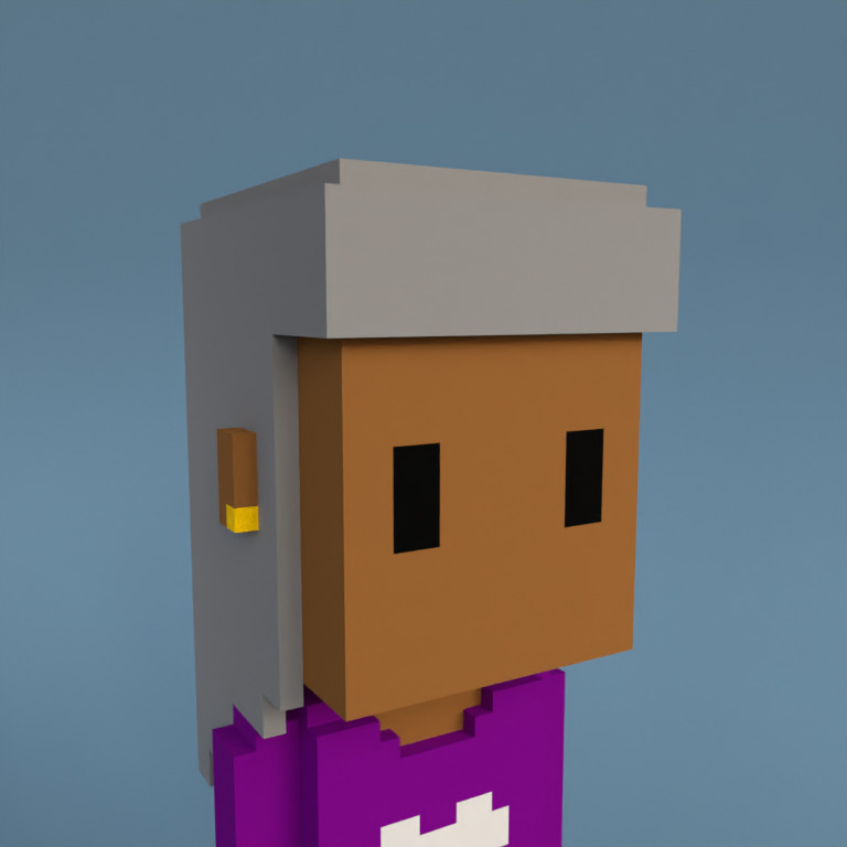 Meebit #9314 — Portrait