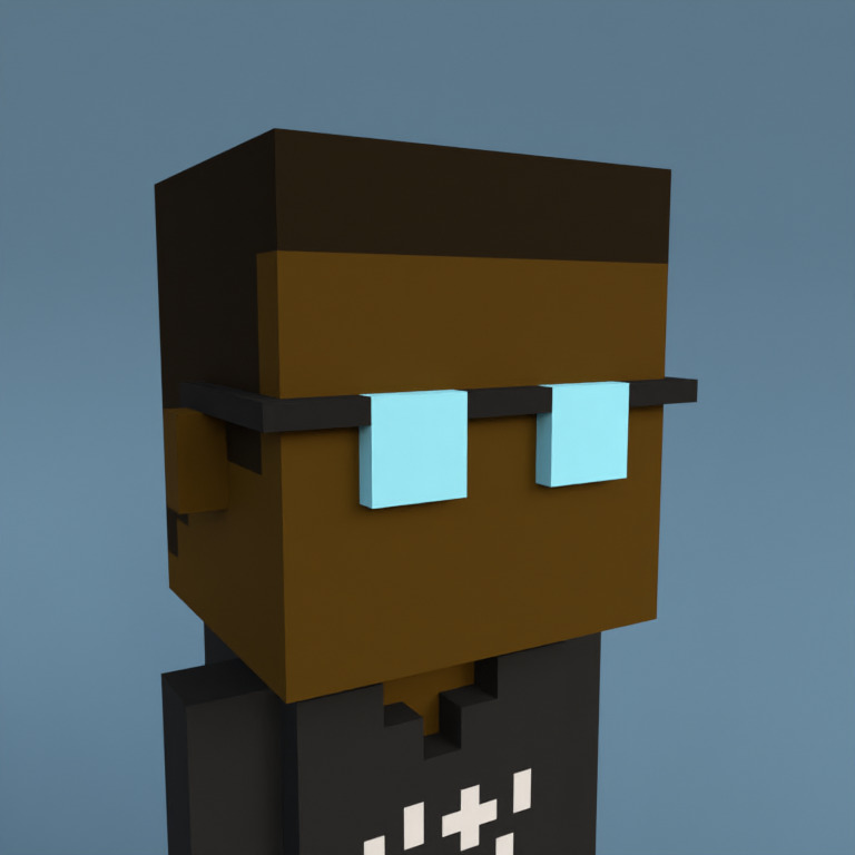 Meebit #9317 — Portrait
