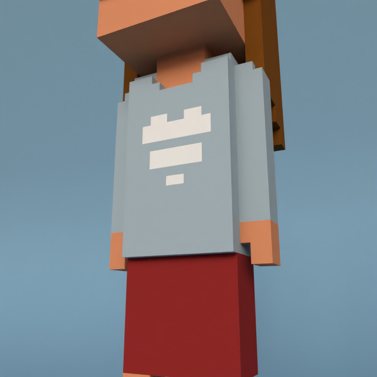 Meebit #9318 — Outfit