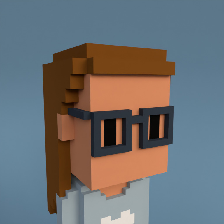 Meebit #9318 — Portrait