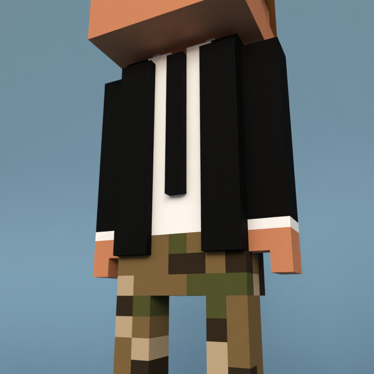 Meebit #9321 — Outfit