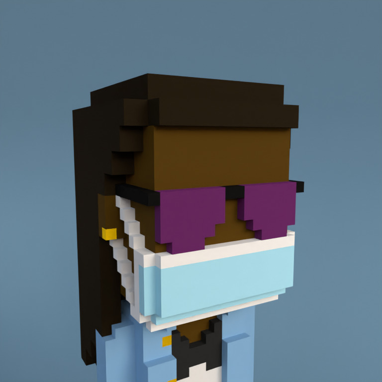 Meebit #9329 — Portrait