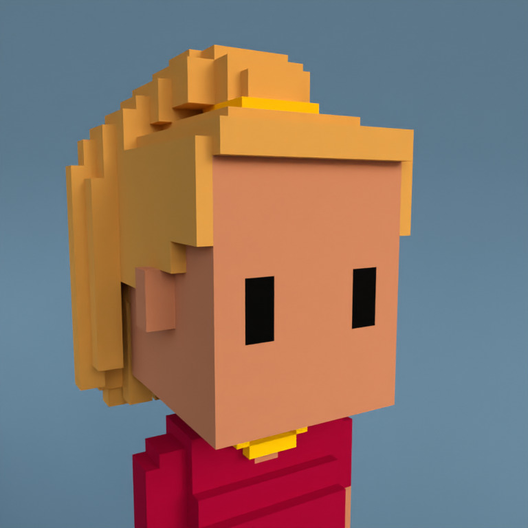 Meebit #9331 — Portrait