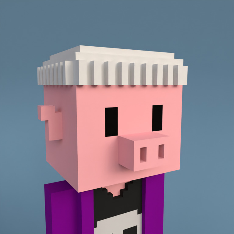 Meebit #9335 — Portrait