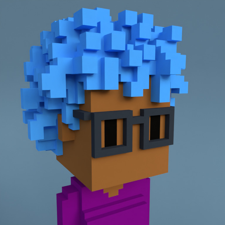 Meebit #9337 — Portrait