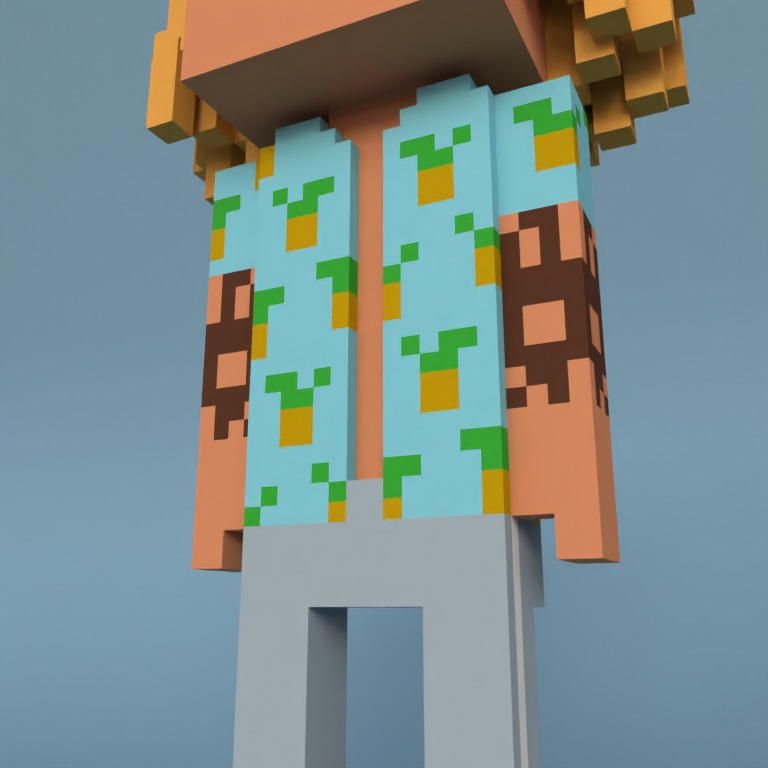 Meebit #9339 — Outfit
