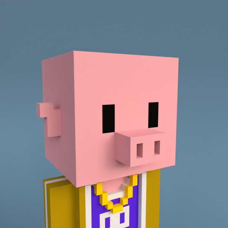 Meebit #9341 — Portrait