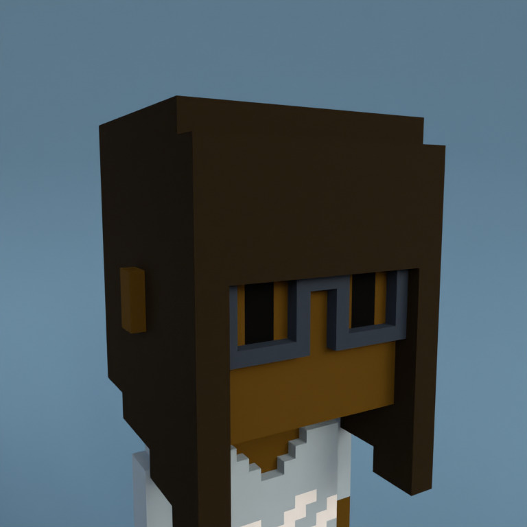 Meebit #9342 — Portrait