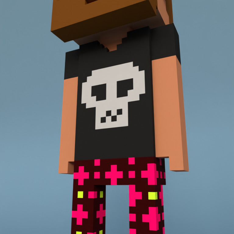 Meebit #9344 — Outfit