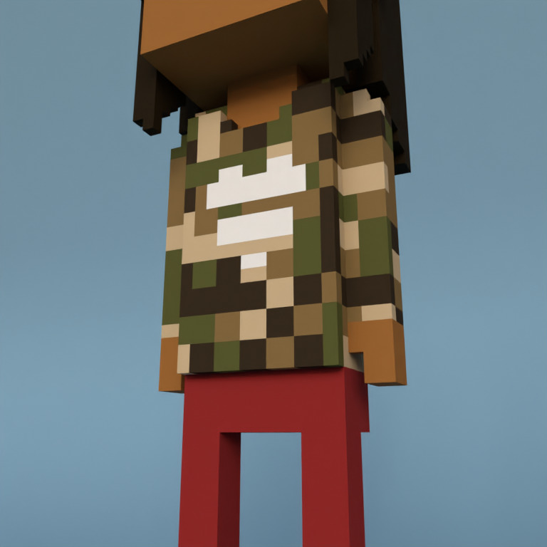 Meebit #9345 — Outfit