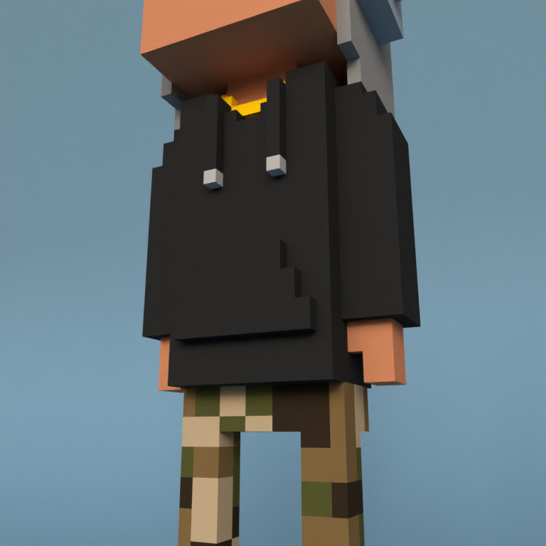 Meebit #9349 — Outfit