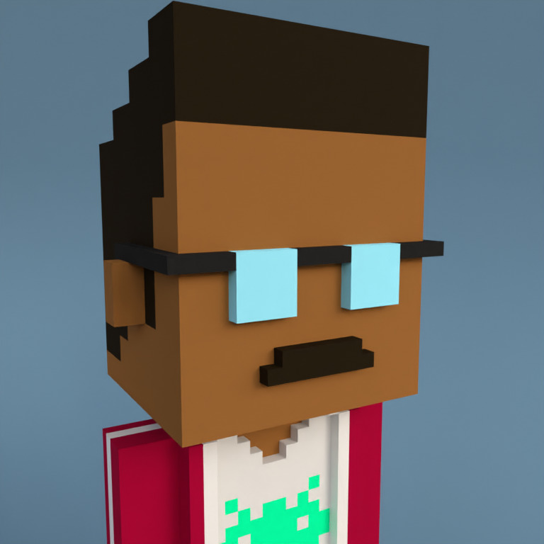 Meebit #9350 — Portrait