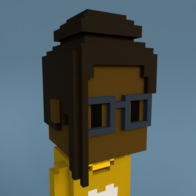 Meebit #9351 — Portrait