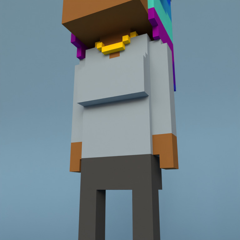 Meebit #9352 — Outfit