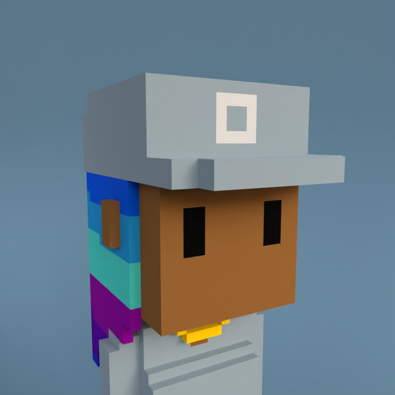 Meebit #9352 — Portrait