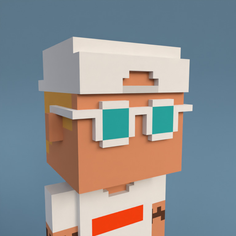 Meebit #9356 — Portrait