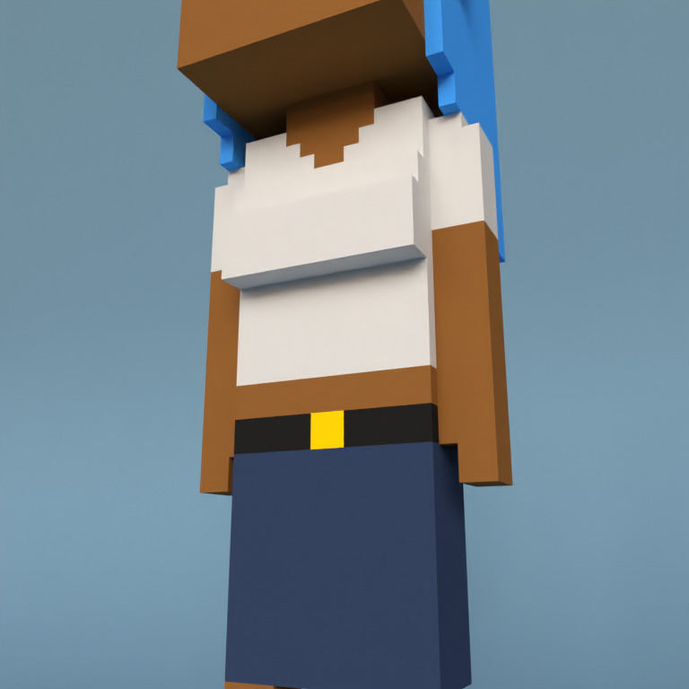Meebit #9357 — Outfit