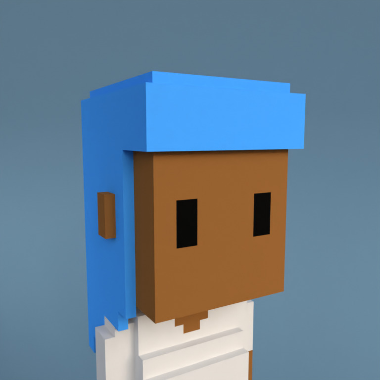 Meebit #9357 — Portrait