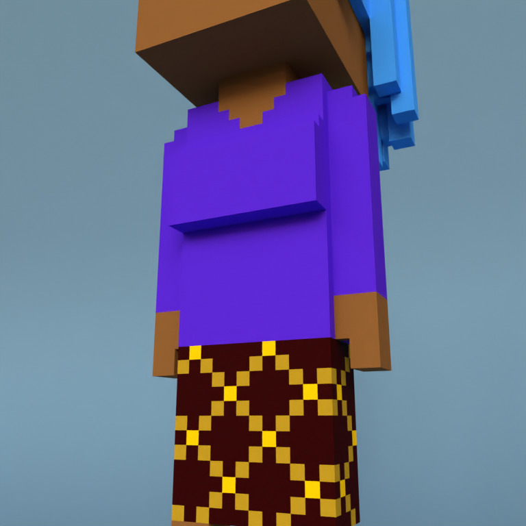Meebit #9358 — Outfit