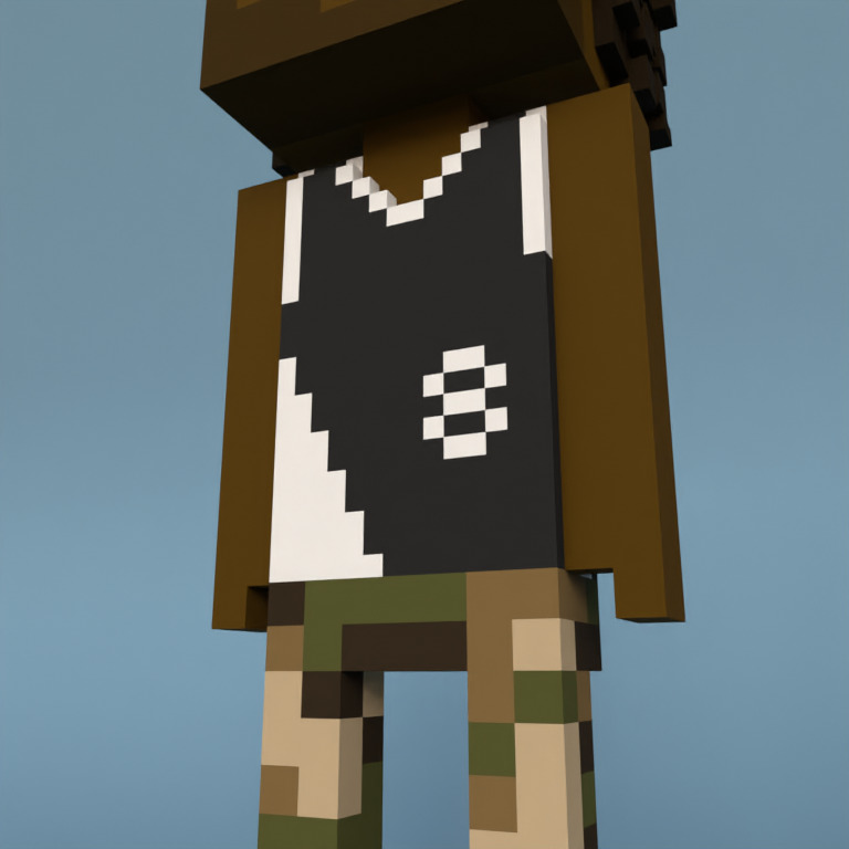 Meebit #9362 — Outfit