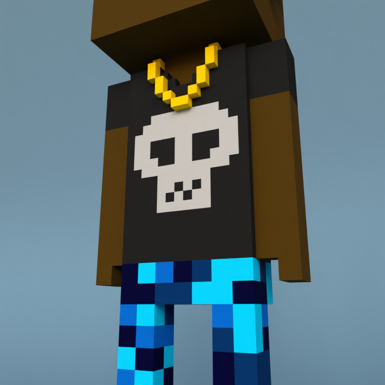 Meebit #9367 — Outfit