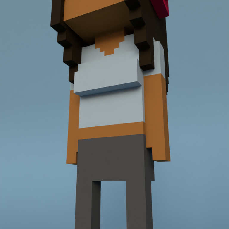 Meebit #9370 — Outfit