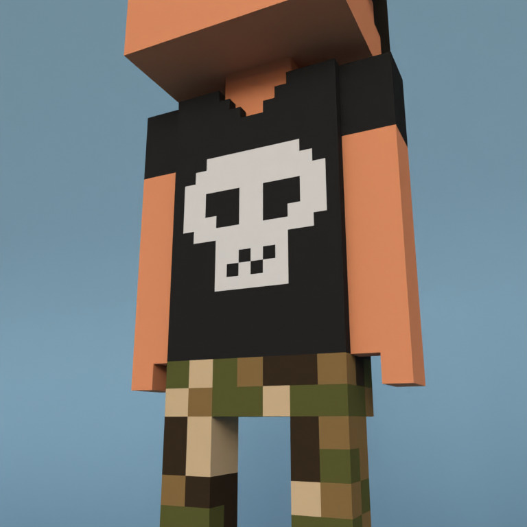 Meebit #9371 — Outfit