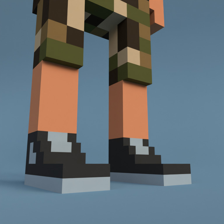 Meebit #9371 — Shoes