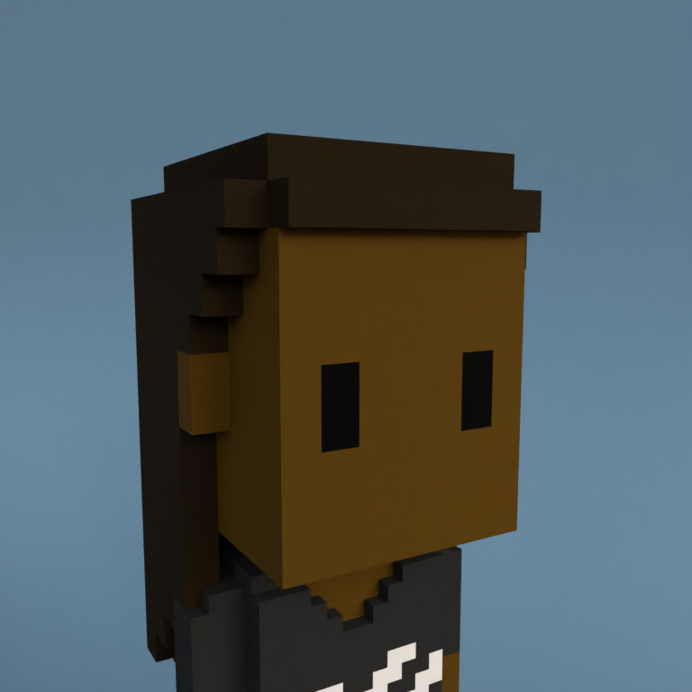 Meebit #9372 — Portrait