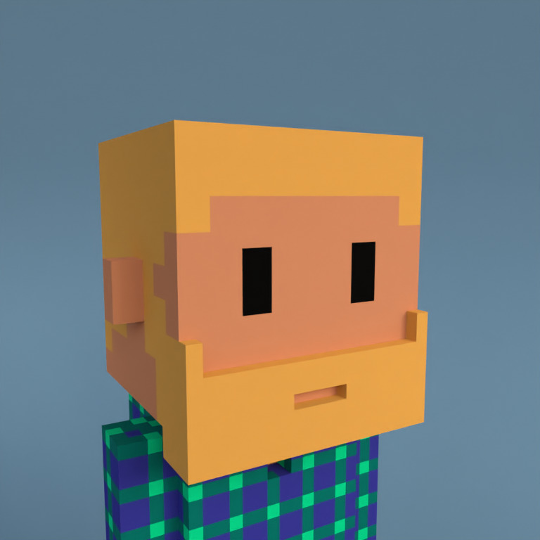 Meebit #9373 — Portrait