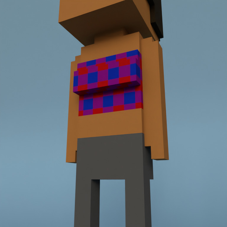 Meebit #9377 — Outfit