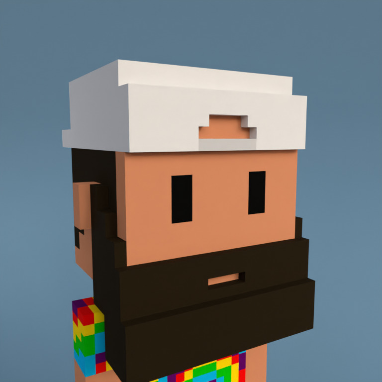Meebit #9382 — Portrait