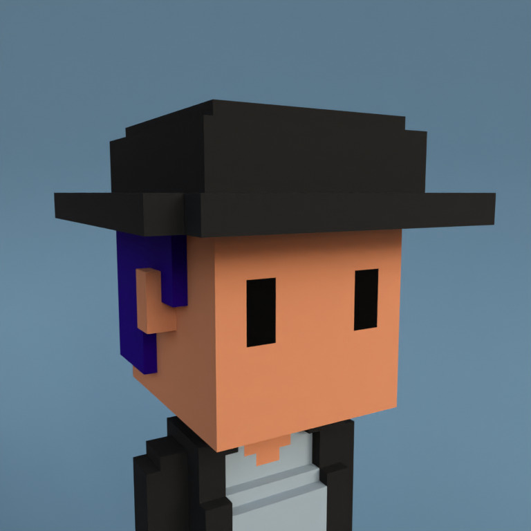 Meebit #9385 — Portrait