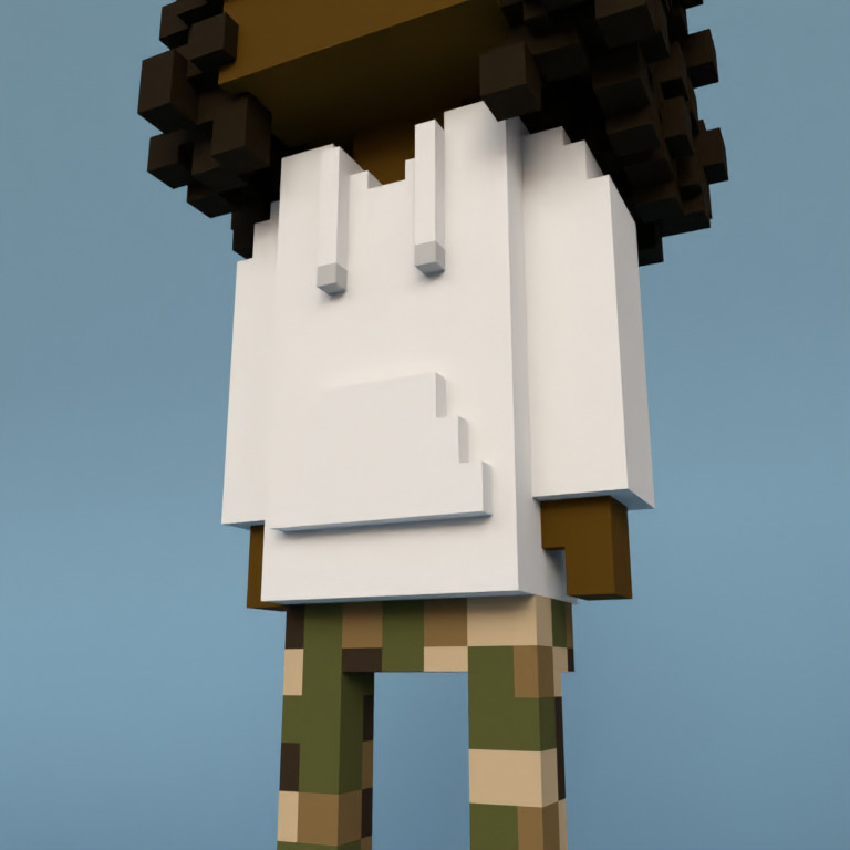Meebit #9387 — Outfit