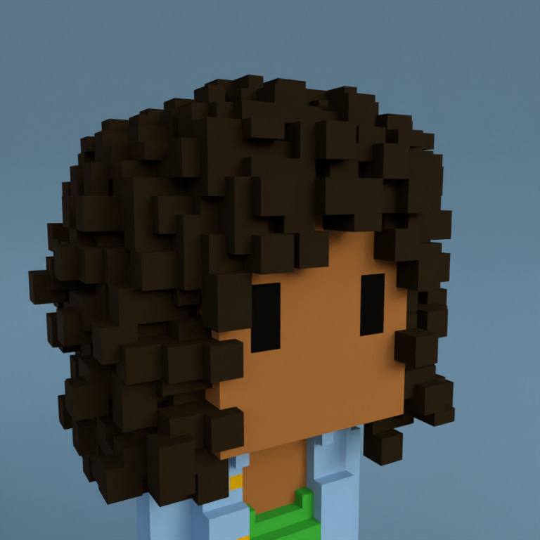 Meebit #9389 — Portrait