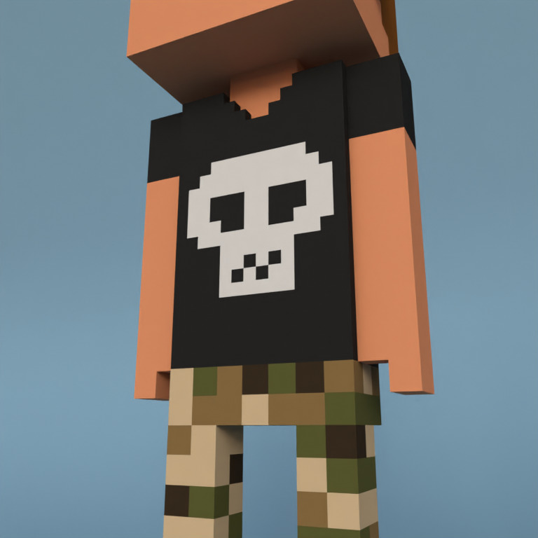 Meebit #9391 — Outfit