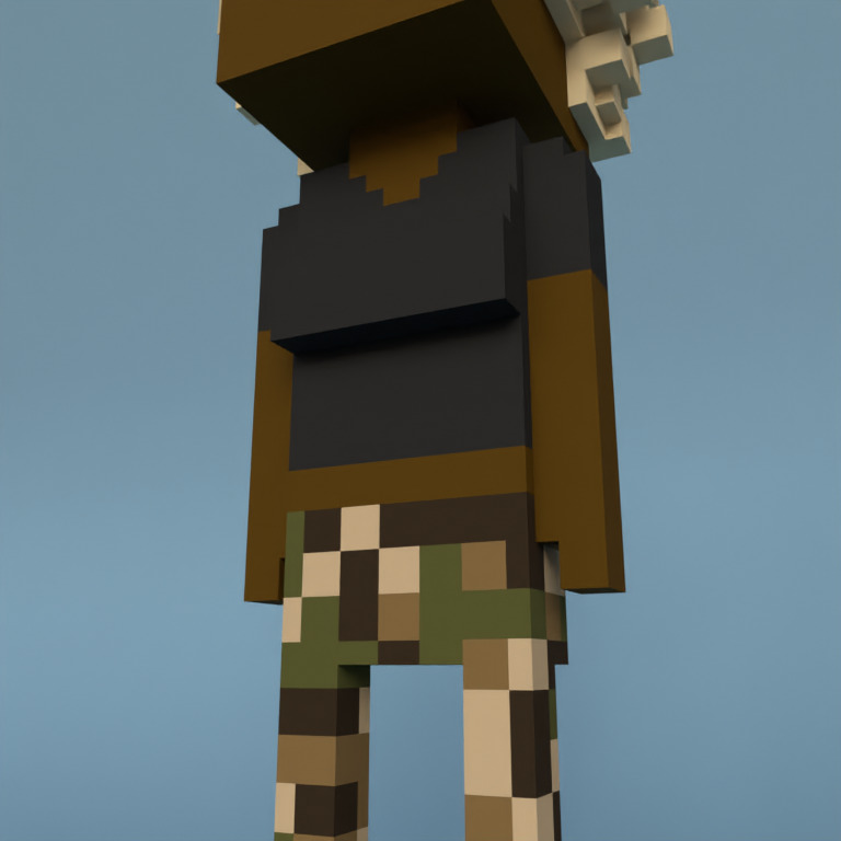 Meebit #9392 — Outfit